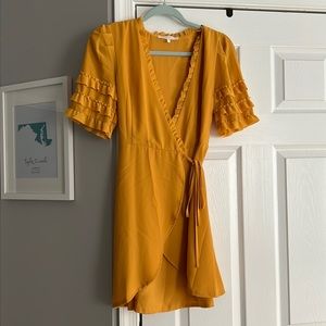 Mustard yellow vici dolls dress